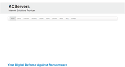 Desktop Screenshot of kcservers.com